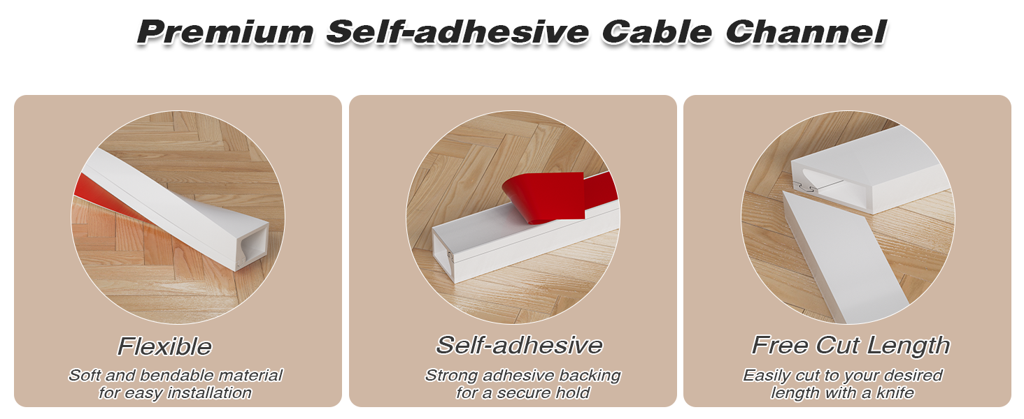 Flexible Cord Hider Small
