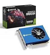 SOYO Geforce GT 730 Graphics Card, 4GB DDR3 64 Bit 4xHDMI 2.0B 4K Quad Monitors Multiple Displays...