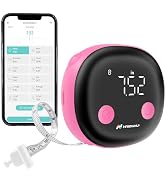 FITDAYS Smart Body Tape Measure with Bluetooth Fitdays APP for Body Fat & Muscle Measurement, LED...