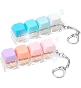 Keyboard Clicker Fidget, 2pcs Keyboard Fidget Toy Silent Clicker Fidget Keychain Clicky Keyboard ...