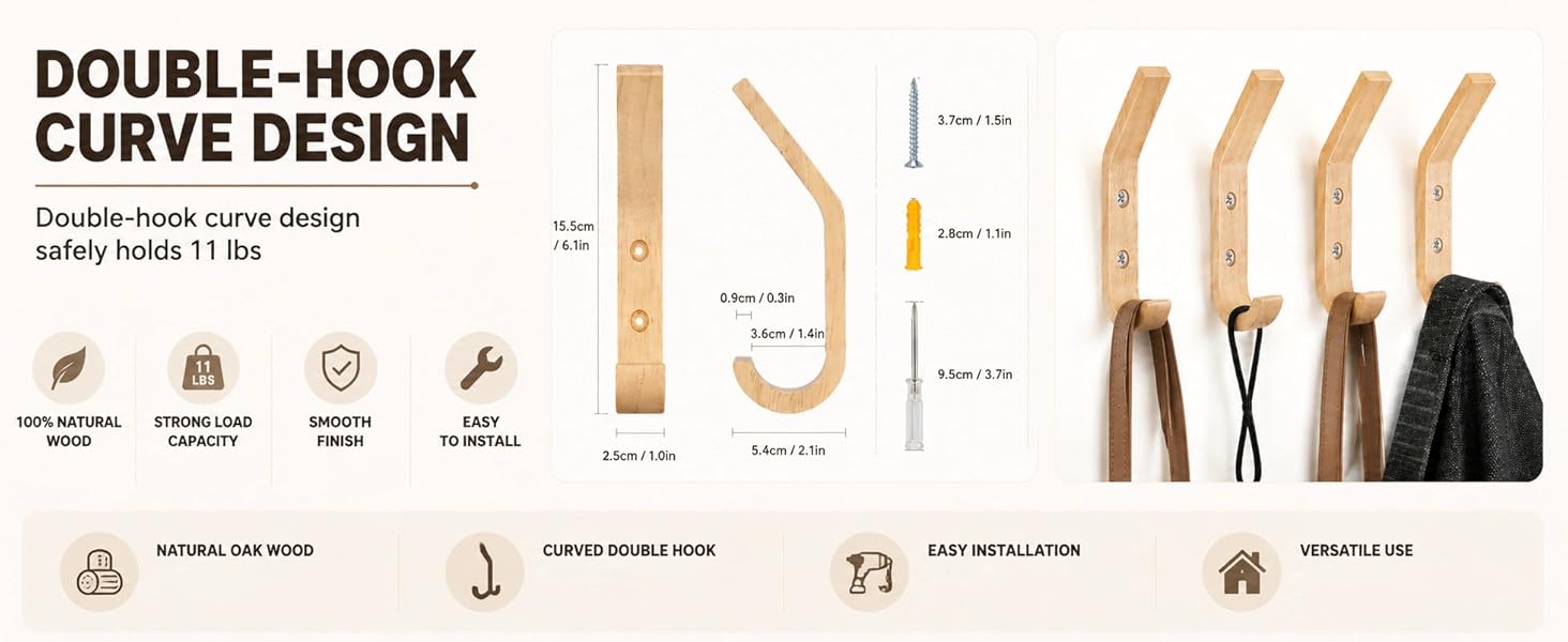 DOUBLE-HOOK CURVE DESIGN