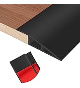 Floor Transition Strip Self Adhesive Vinyl Door Threshold for Doorways Carpet Edging Trim Overlap...