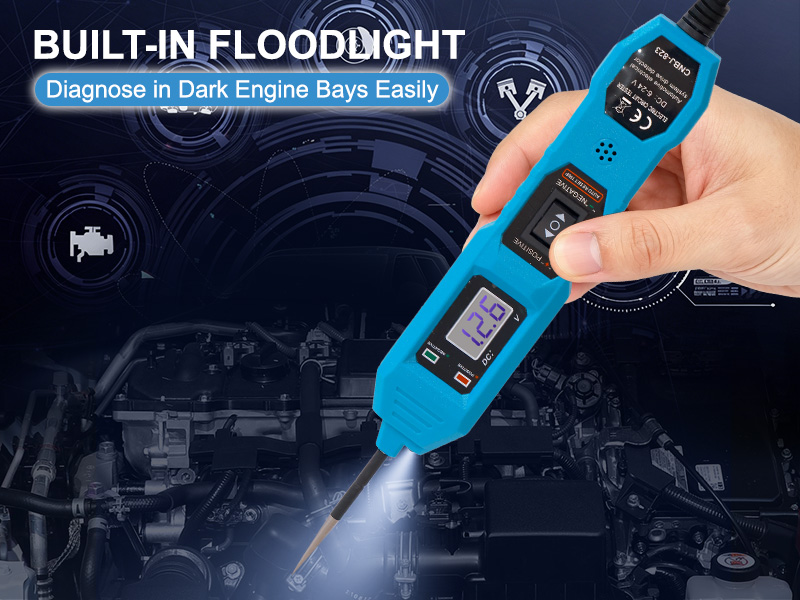circuit tester built in floodlight