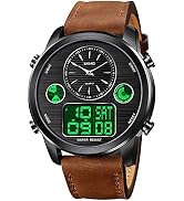 GOSASA Military Sports Watches for Men Business Watch Fashion Brand Chronography Countdown Stopwa...