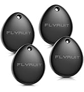 Air Tracker Tags-4 Pack for Apple Find My, Official MFi Certified, Smart Bluetooth Key Finder, Tr...