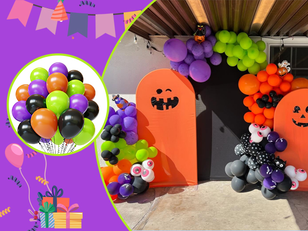 Halloween balloons
