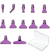 LEIYULY 12PCS Diamond Art Pen Nibs, 1~10 Beads Stainless Steel Diamond Painting Art Pen Tips, Thr...