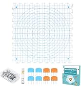 Yarniss Blocking Mats for Knitting & Crocheting - Extra Thick Blocking Boards with Grids,White