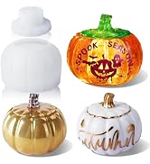 LET'S RESIN Pumpkin Jar Resin Molds, Halloween Resin Molds Silicone | Pumpkin Silicone Molds for ...