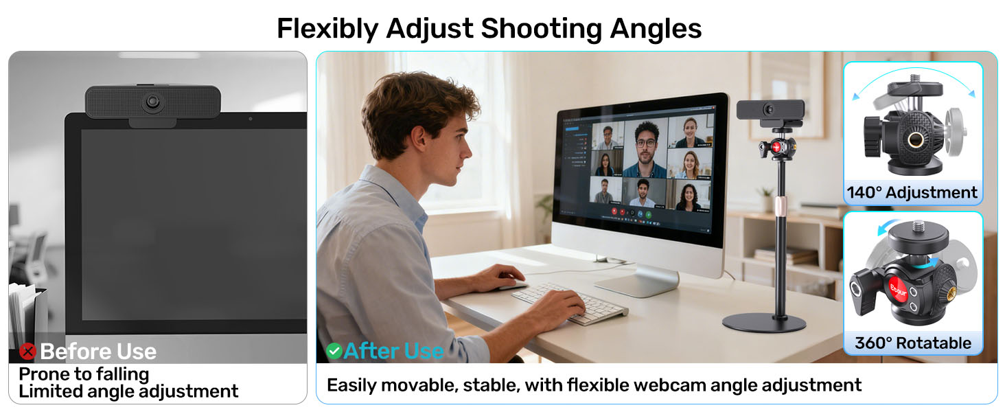 webcam stand for meeting
