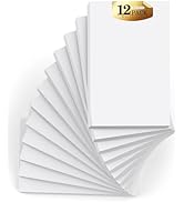 Note Pads 3x5 Small Memo Pads, 12 Pack Server Note Pads, Scratch Pads 3x5, Mini Note Pads White P...