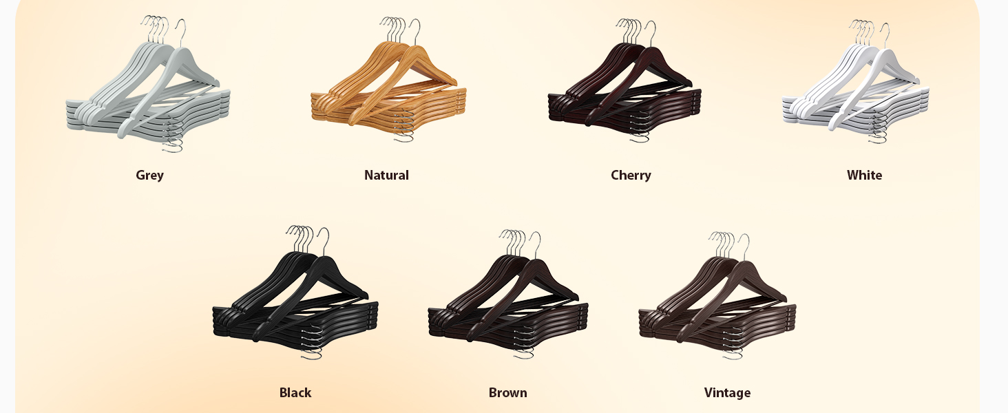 wooden hager natural