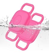 2-Pack Dog Collar Holder for Tile Life360 Mate (2024) 2022 Tracker, Waterproof Silicone Cover Ful...