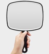 handheld mirror