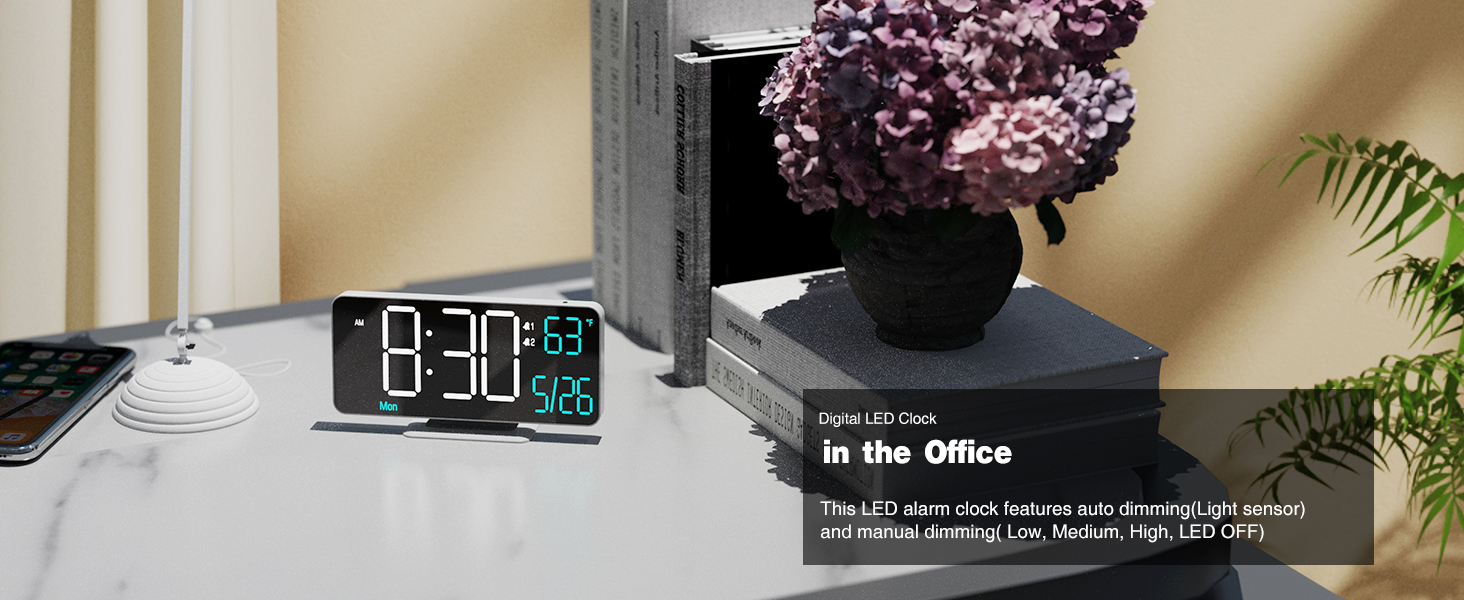 led clock