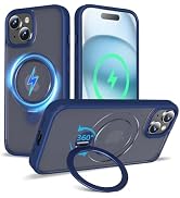 TaeliorTech 2024 Upgraded 360° Rotatable Magnetic Ring Stand for iPhone 15 Case 6.1'',Compatible ...