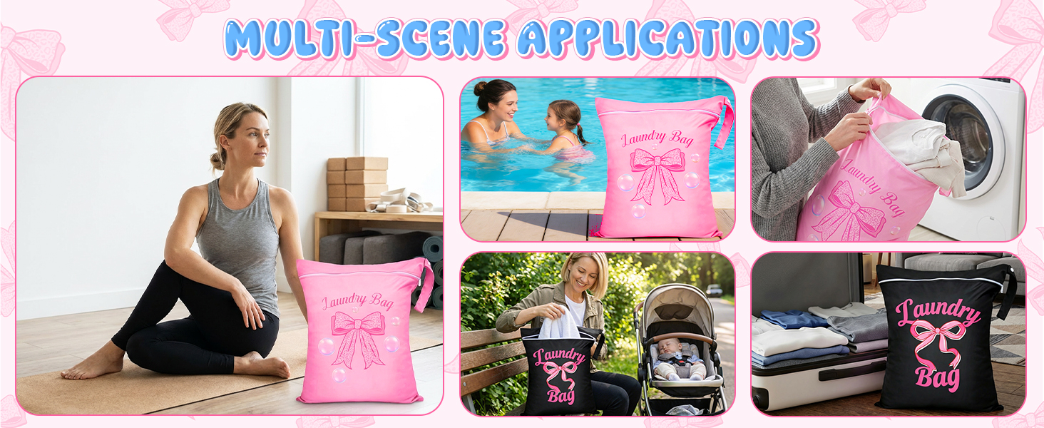 Bow Laundry Bag