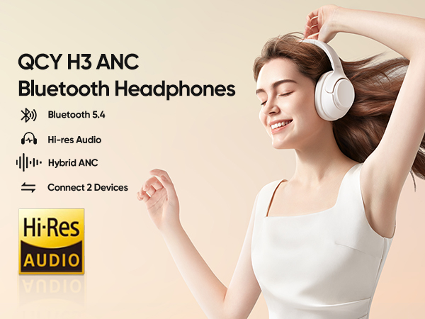 QCY H3 ANC headphones