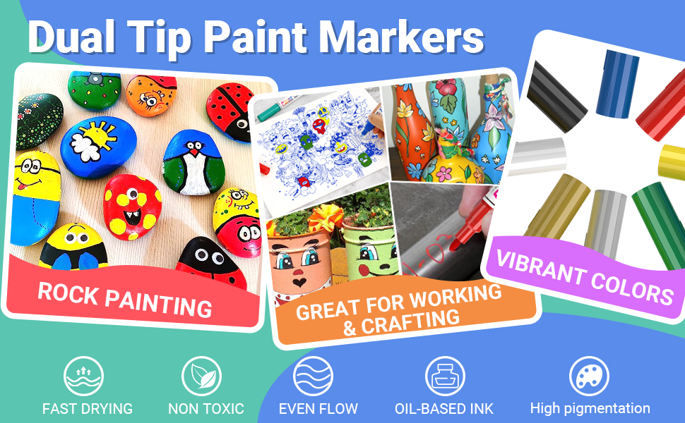 paint markers paint pens permanent markers