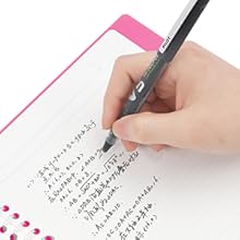 Kokuyo Campus Slide Binder, Slim Type, A5, 20 Holes, Up to 65 Sheets, Pink