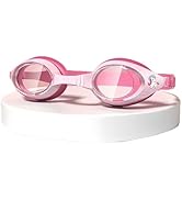 gsiollvderbarley Kids Swim Goggles, Waterproof Anti-fog HD Kids Swimming Goggles, Adjustable for ...