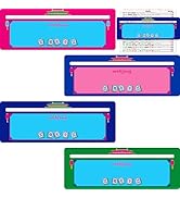 NeoDigix 4 Pcs Mahjong Line Finder for Mahjong Cards 2025, American Mahjong Card Guide & Line Rea...