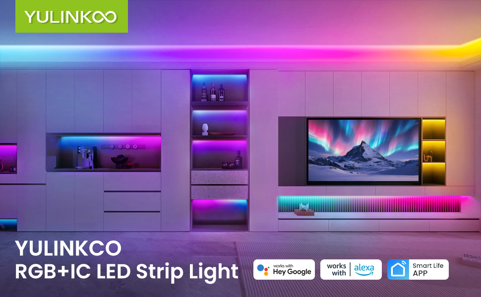 RGB+IC LED Strip Light