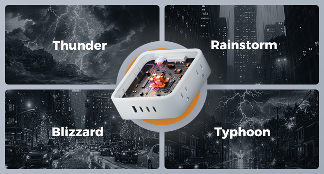 Surge protector Outlet