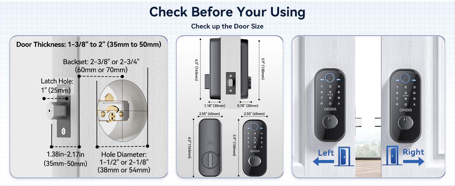 keyless entry door lock