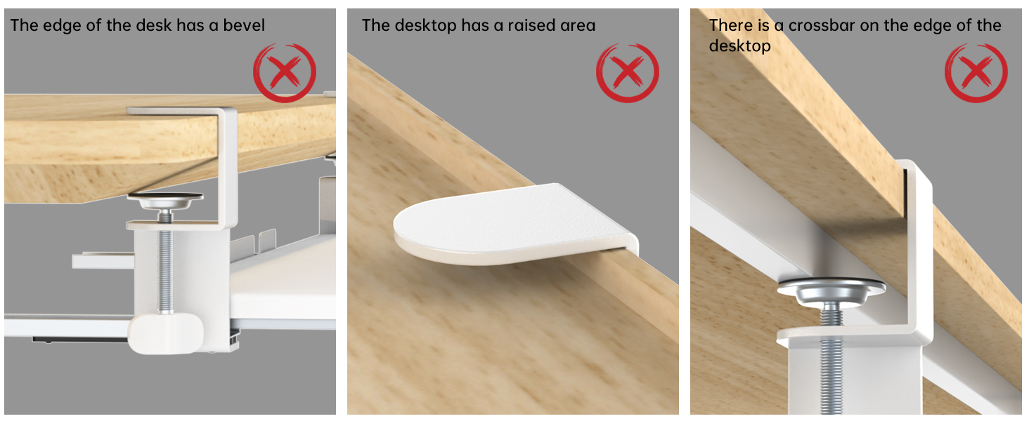 keyboard tray under desk slide