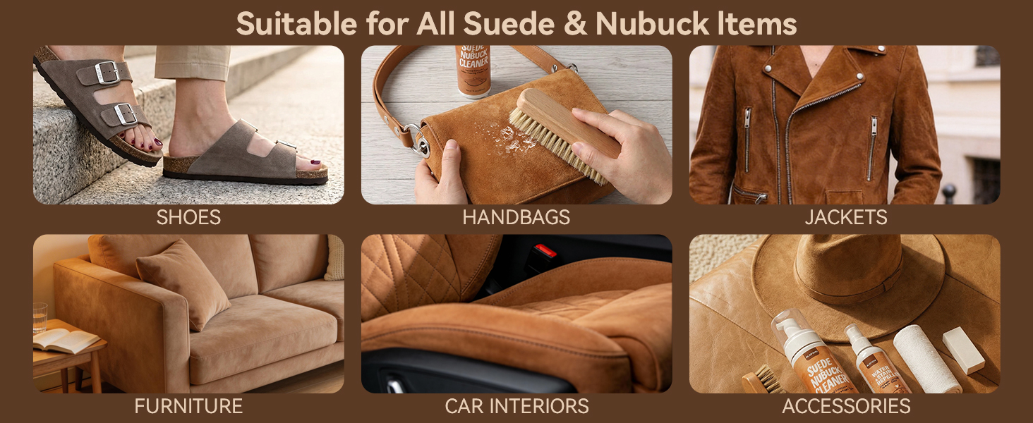 FOR ALL SUEDE TYPES