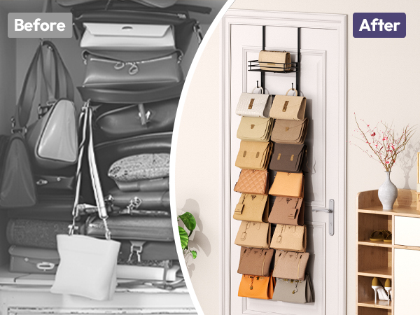 bag organizer closet