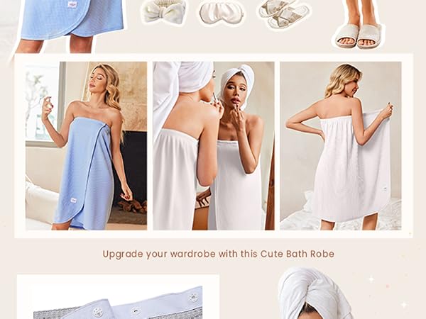 Women Bath Wraps