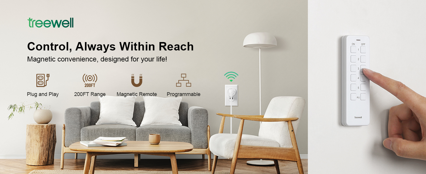 remote control outlet