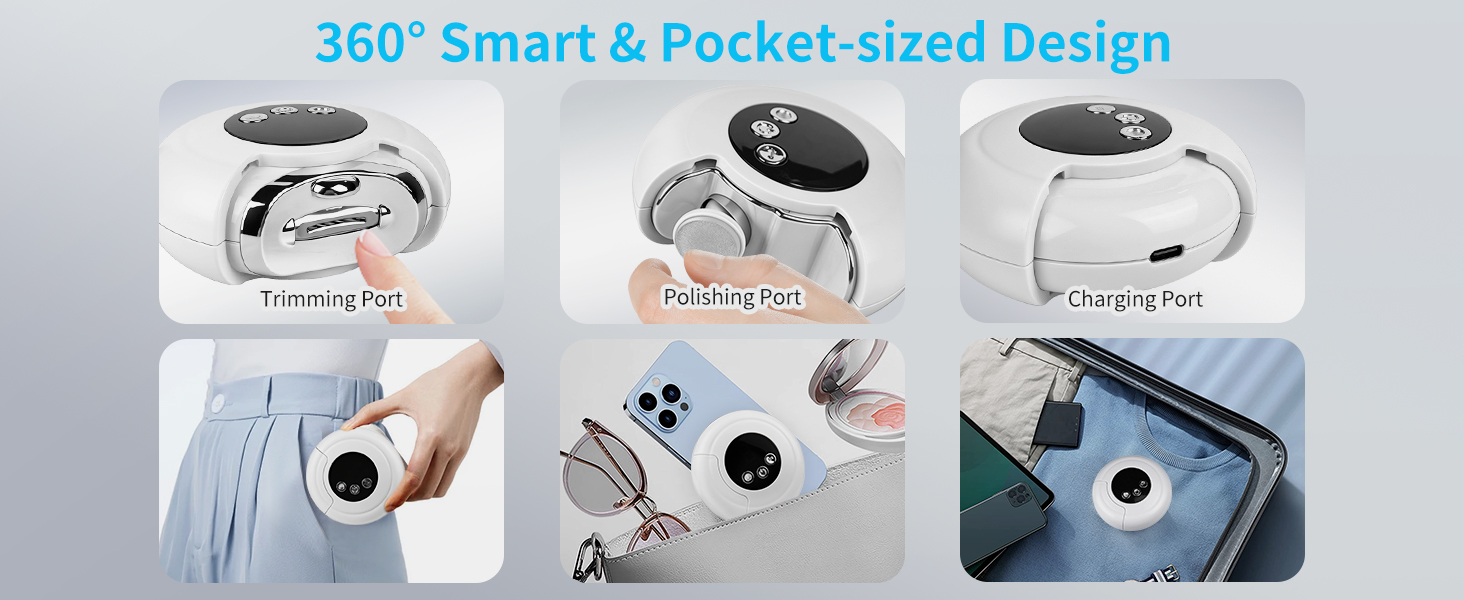 360° smart pocket sized design