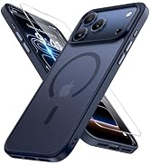 Miracase Magnetic for iPhone 17 Pro Max Case (Compatible with MagSafe) with Screen Protector Mili...