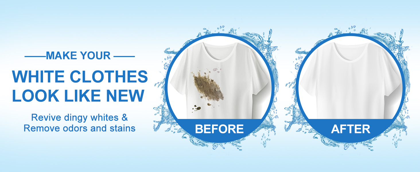 Make your white clothes look like new
