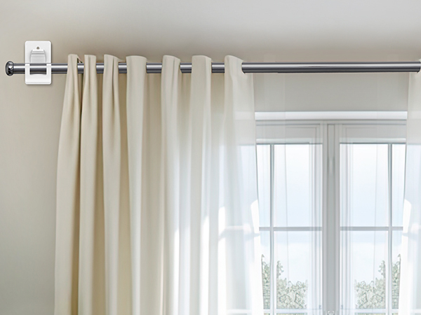 curtain rod bracket no drilling