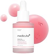 medicube PDRN Pink Peptide Serum with Salmon DNA | Pink Glow Serum with Peptides & Niacinamide fo...