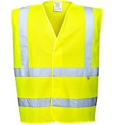 Portwest Hi-Vis FR Treated Vest Viz Reflective Work Safety Gilet Utility Visability ANSI 2