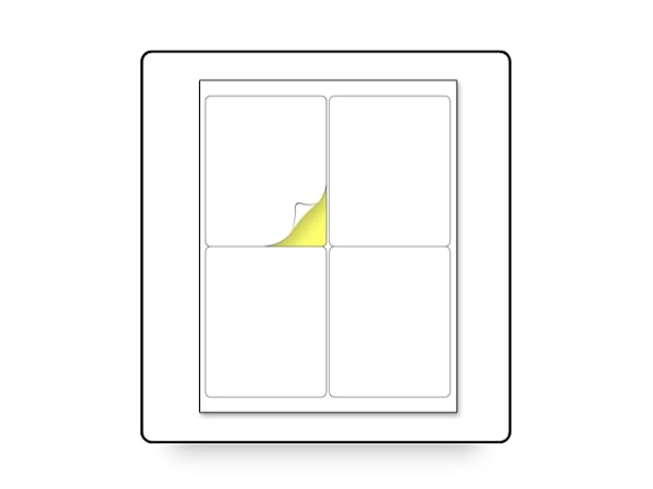 4 x 5 Printer Labels