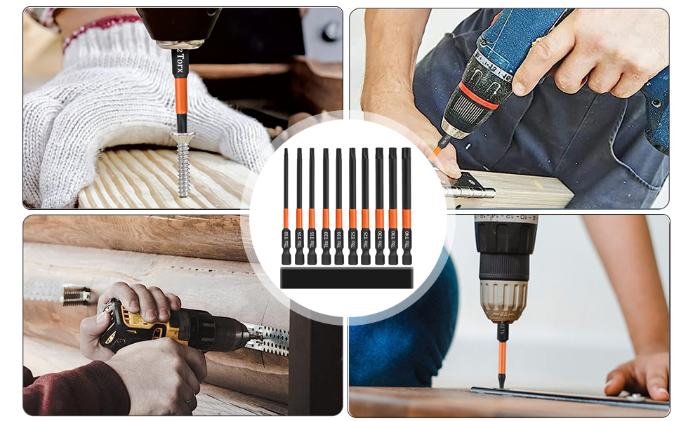 Torx Bit Set for Impact Driver