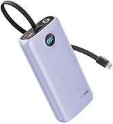 Portable Charger, 45W 20000mAh Power Bank with in/Out Fast Charging USB C Cable, 3W Flashlight, L...