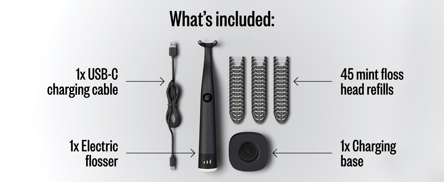 Flaus Starter Kit Electric Flosser