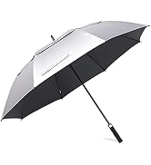 Prospo 68inch Golf Umbrella UV Protection Extra Large Oversized Heavy Duty Stick Umbrellas Auto O...