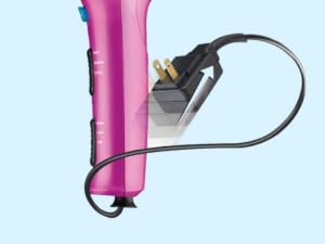 Hair dryer cord