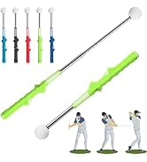Xinambyh Retractable Golf Swing Training Aid:Golf Grip Trainer,Swing Trainer with Swing Sound Pro...