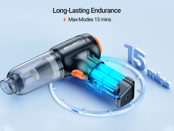 car vacuum sealight mini vacuum wireless handheld car vacuum cleaner high power suction