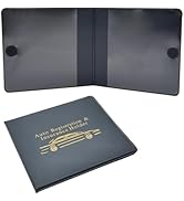 Eratus 2 PCS Car Registration Insurance Holder, Portable PU Leather Document Anti-scratch Protect...