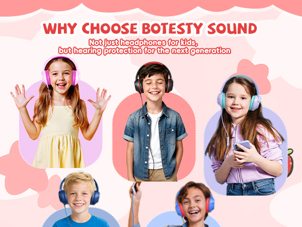 kids headphones usbc wired